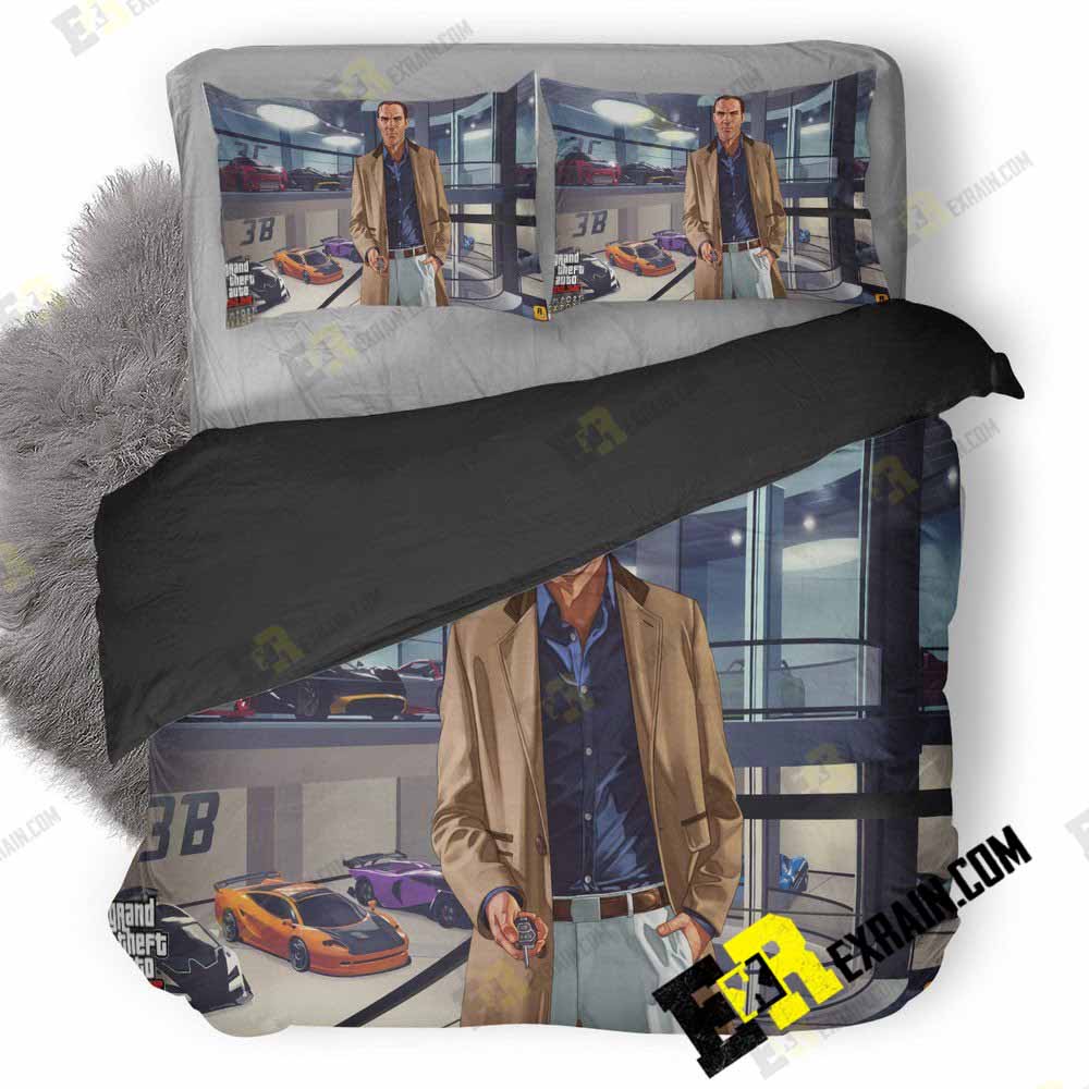 Gta V Import Export Dlc Po 3D Customized Duvet Cover Bedding Set