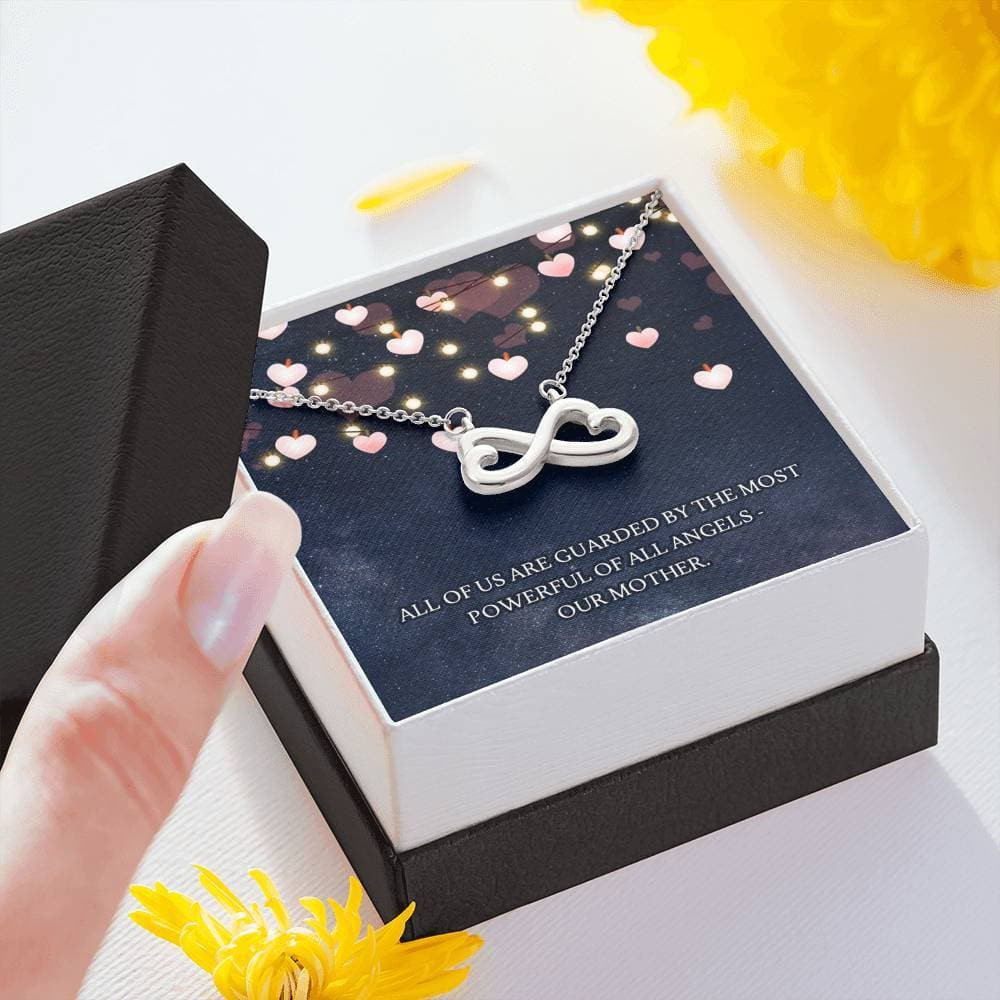 Guarded by our Mother Infinite Hearts Necklace
