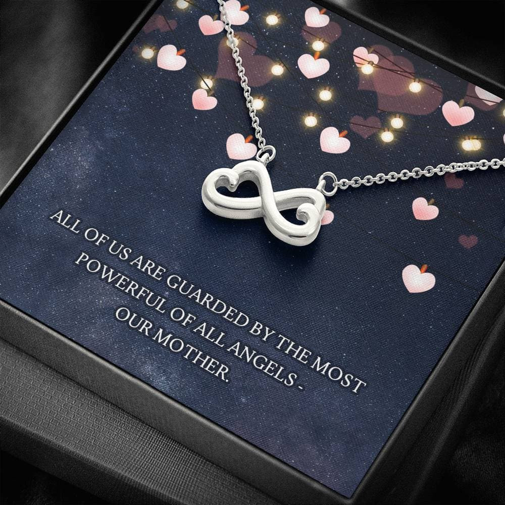 Guarded by our Mother Infinite Hearts Necklace