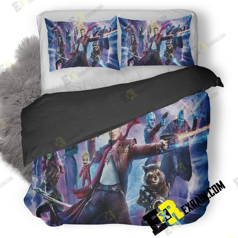 Guardians Of The Galaxy Volume 5K 3D Customized Duvet Cover Bedding Set