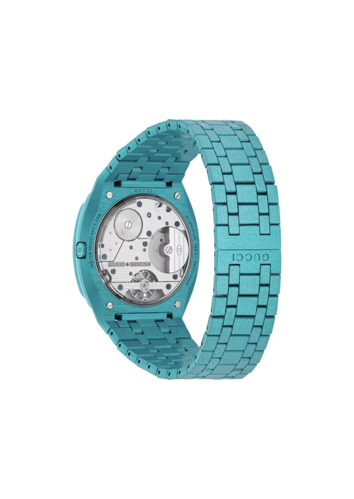 GUCCI 25H Watch, 40mm Blue For Women 717880 J810A