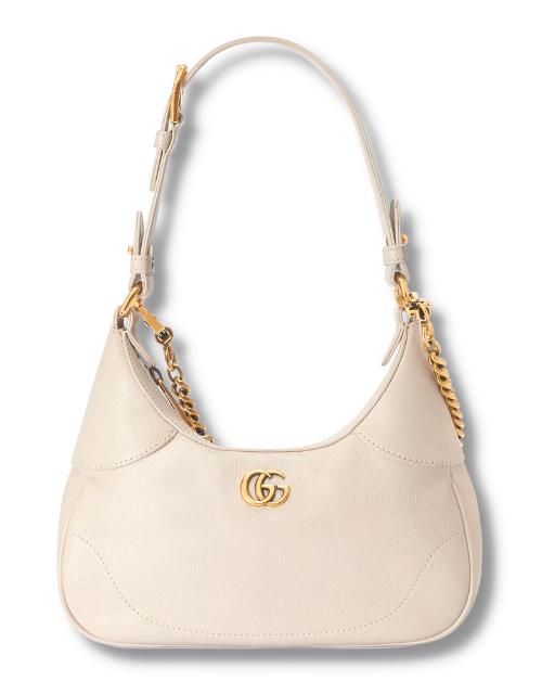 Gucci Aphrodite Small Shoulder Bag Black/White For Women 9.9in/25cm ?731817 AABE9