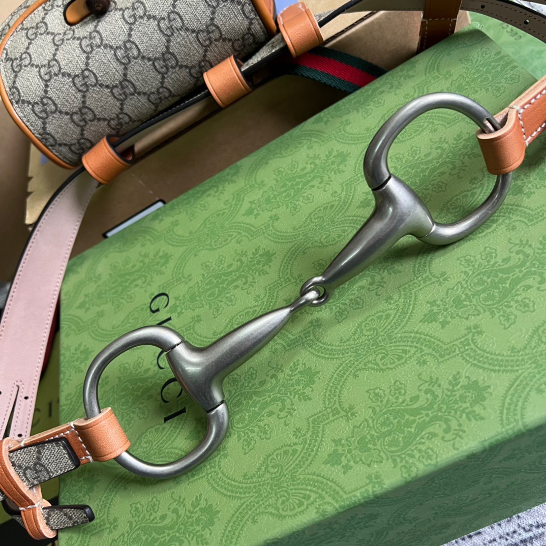 Gucci Bamboo 1947 Jumbo GG Small Top Handle Bag Brown For Women, Women’s Bags 8.3in/21cm GG