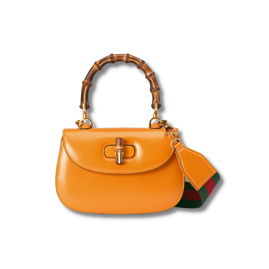 Gucci Bamboo 1947 Small Top Handle Bag For Women-675797 10ODT 7769