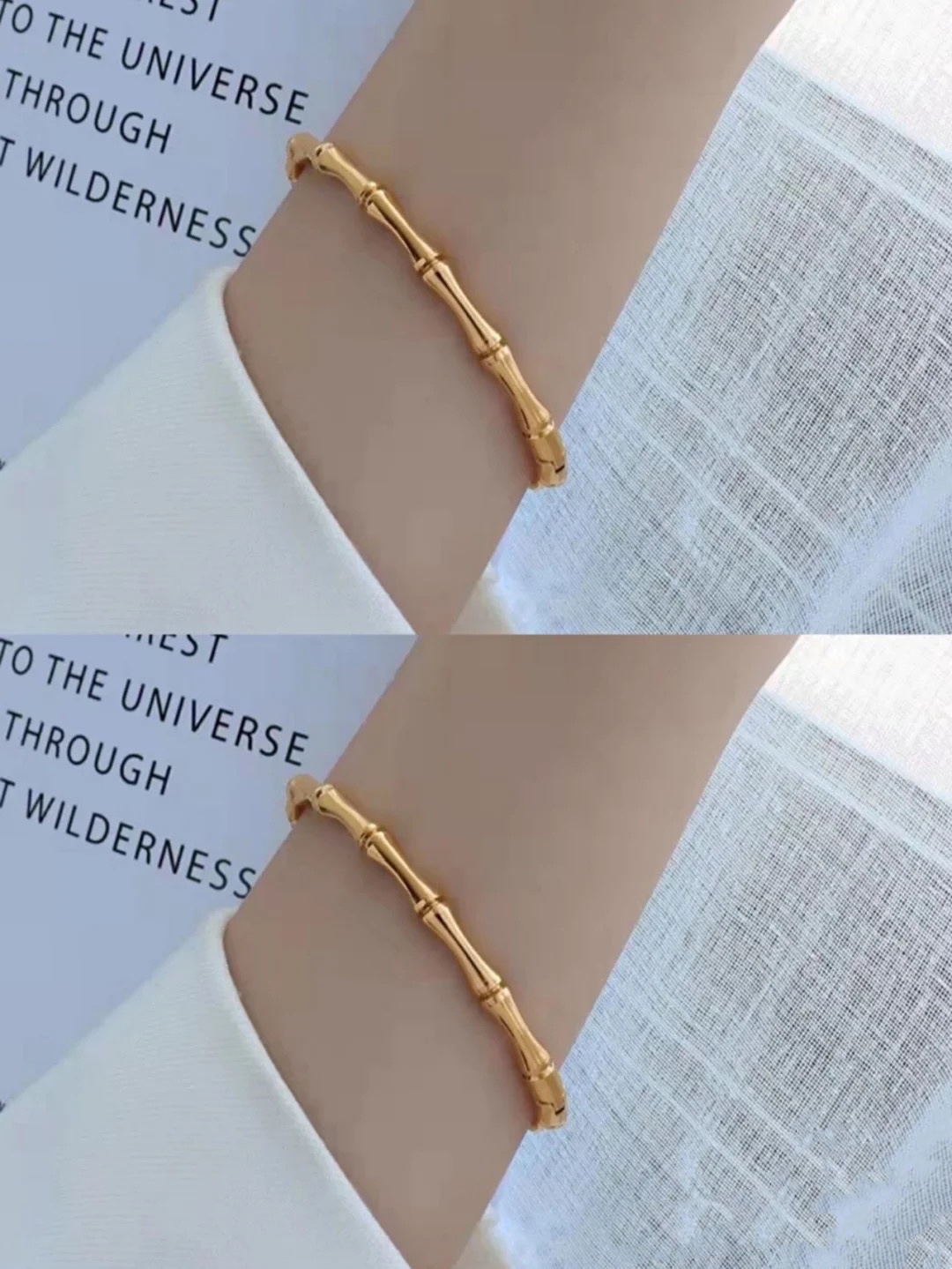 Gucci Bamboo Bracelet Gold For Women