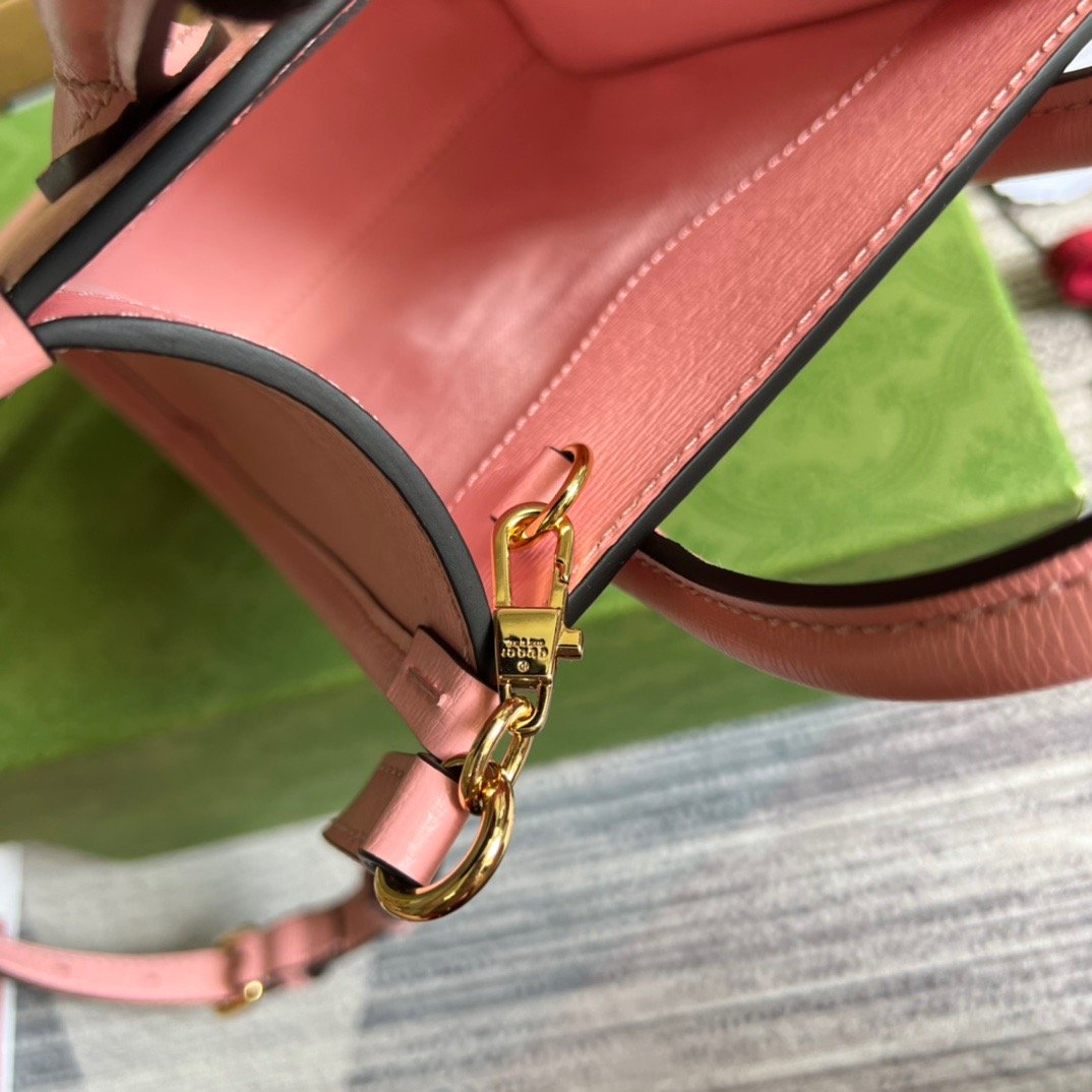 Gucci Bananya Print Mini Tote Bag Pink For Women, Women’s Bags 7.9in/20cm GG 671623XAG 5964