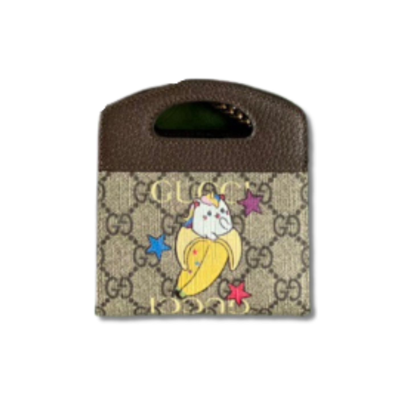 Gucci Bananya Print Top Handle Mini Bag Supreme Canvas Beige For Women? 4.9in/12.5cm