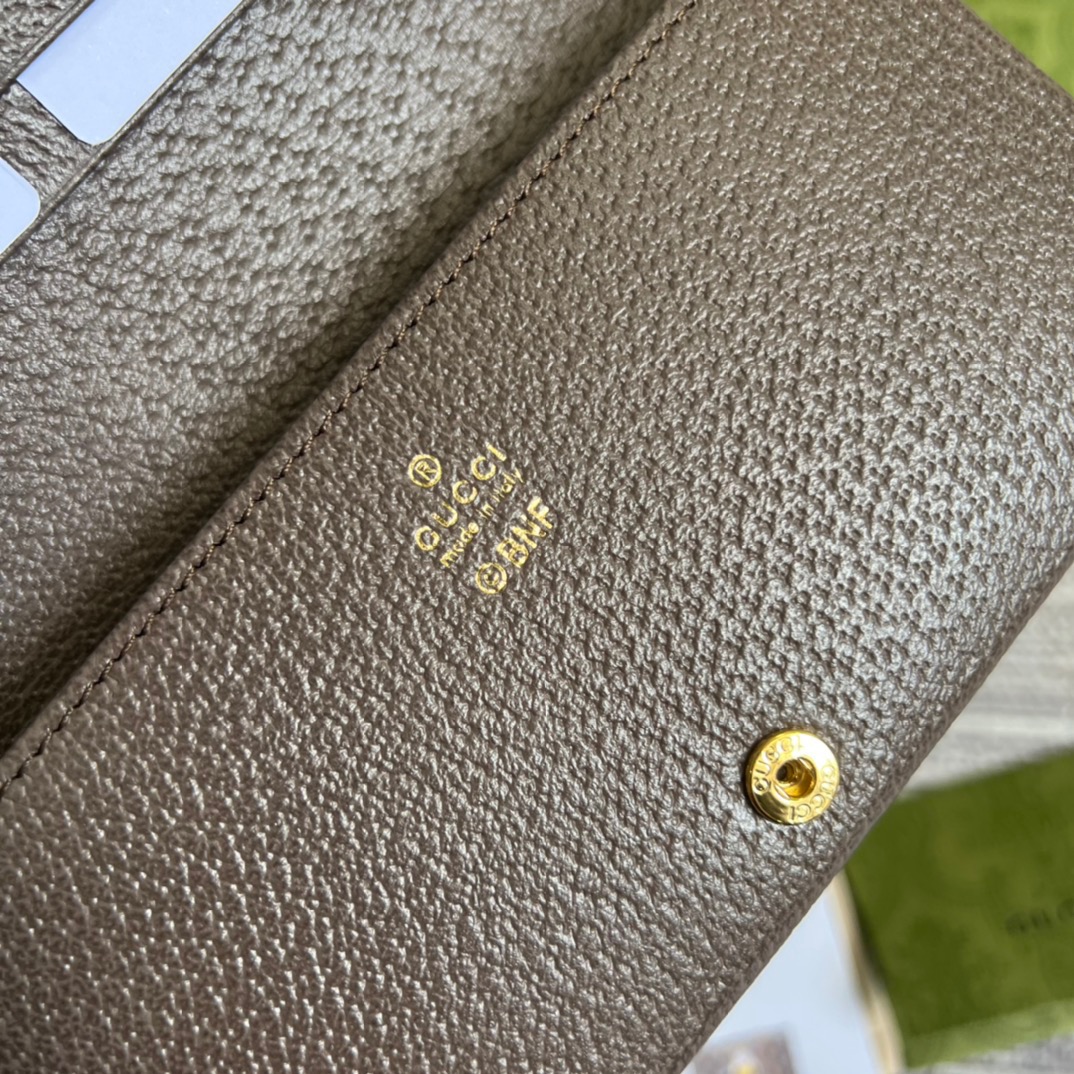 Gucci Bananya Print Zip Aound Wallet Supreme Canvas Beige For Women? 7.5in/19cm 701060VAG 8679