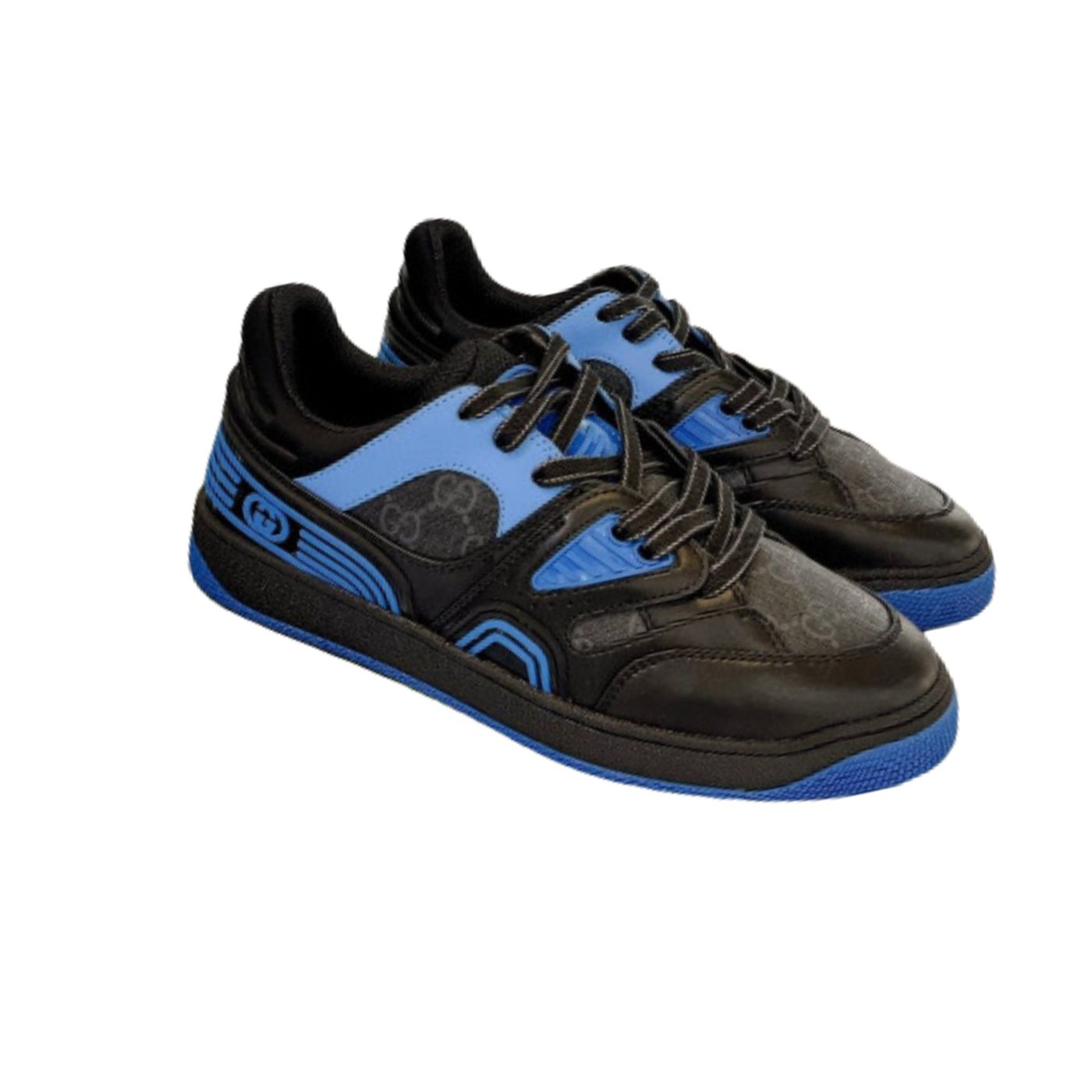 Gucci Basket Sneaker Black For Men 724004 FAA1U 1160