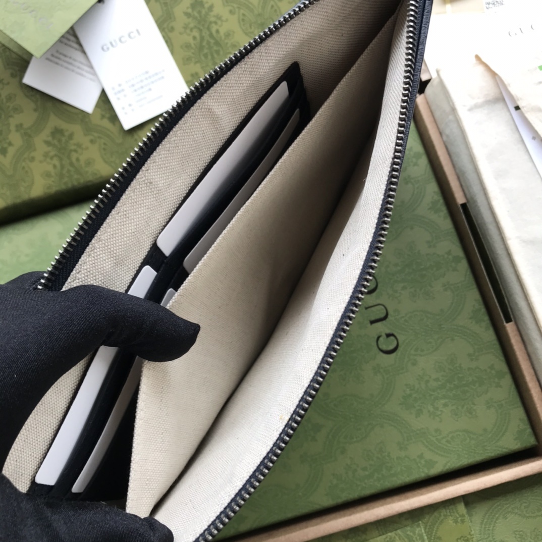 Gucci Beauty Case With Interlocking G Green And Blue GG Canvas For Women 12in/30cm GG