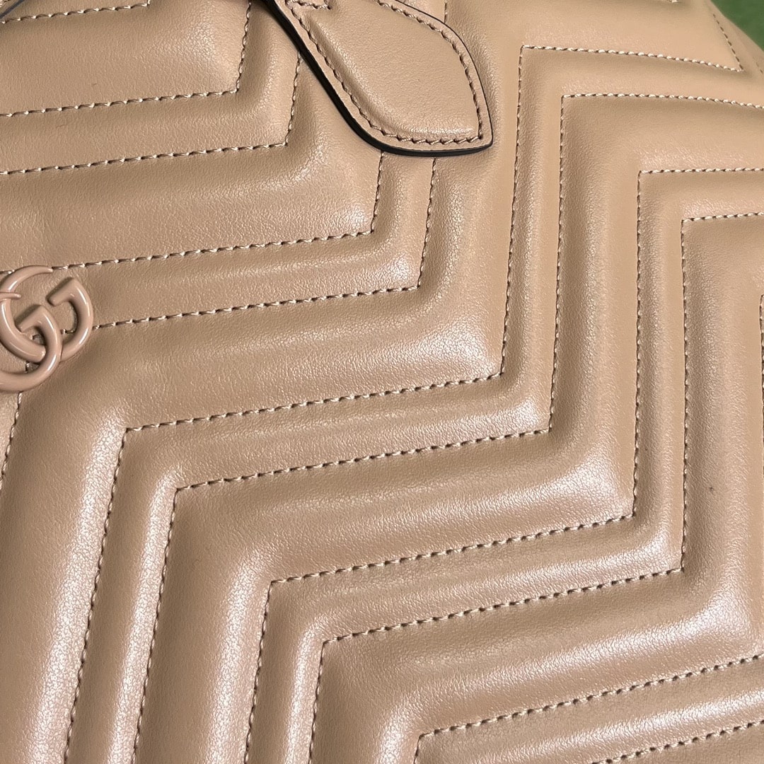 Gucci Casual Style Logo Totes Cream/Black For Women 38.5cm / 15.1in 739684 DAAAH 2754
