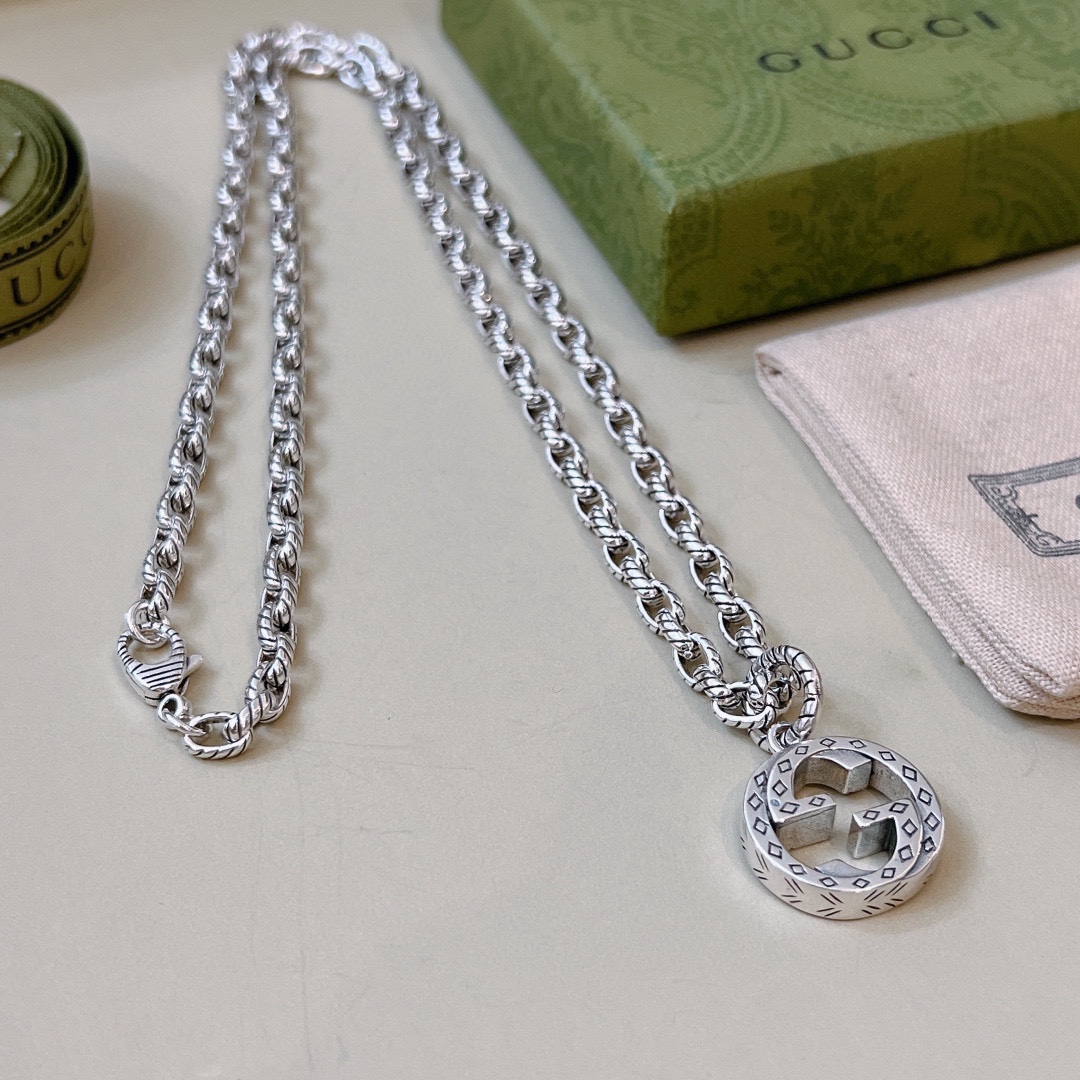Gucci Chain Necklace Silver For Women