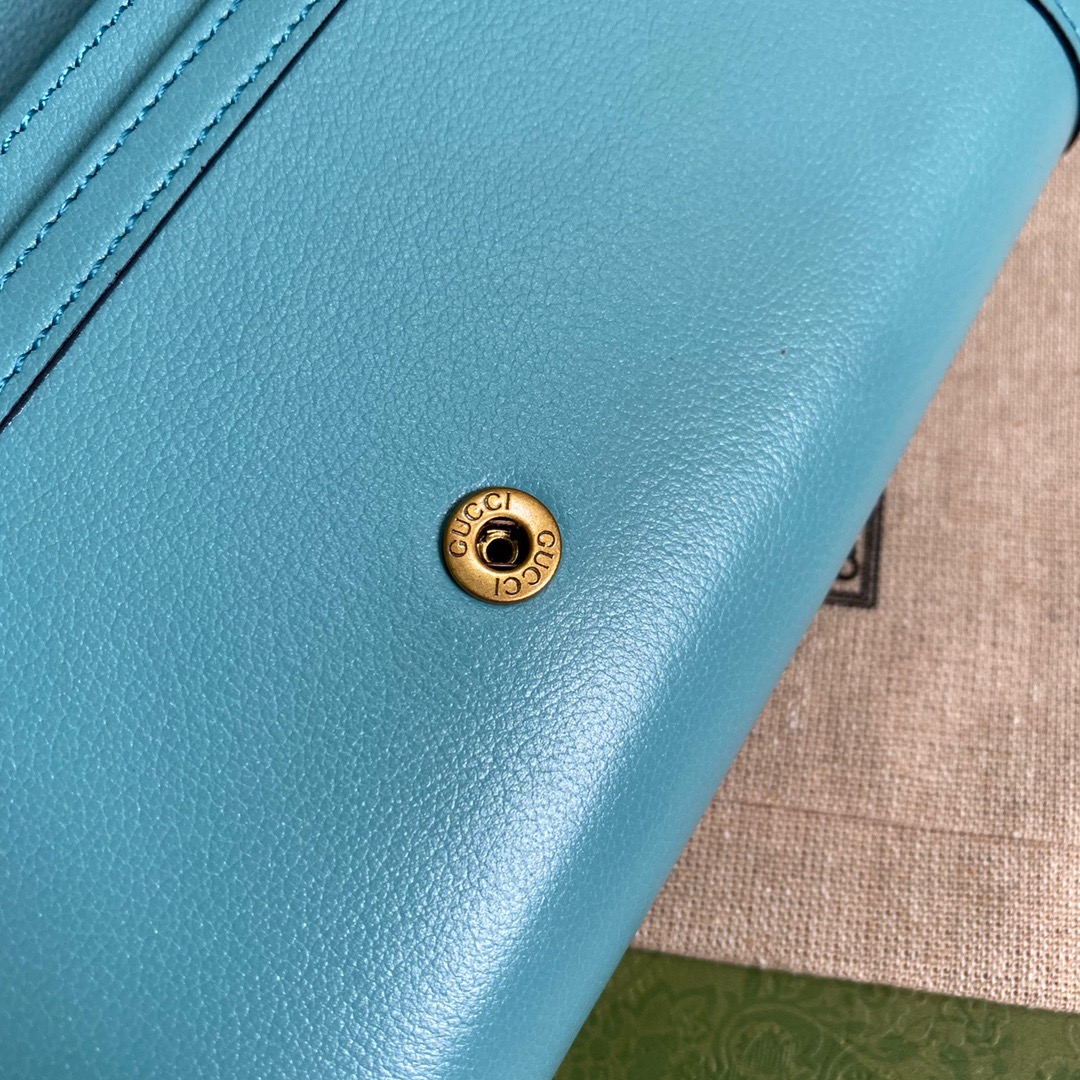 Gucci Diana Chain Wallet With Bamboo Blue For Women, Women’s Bags 7.4in/19cm GG