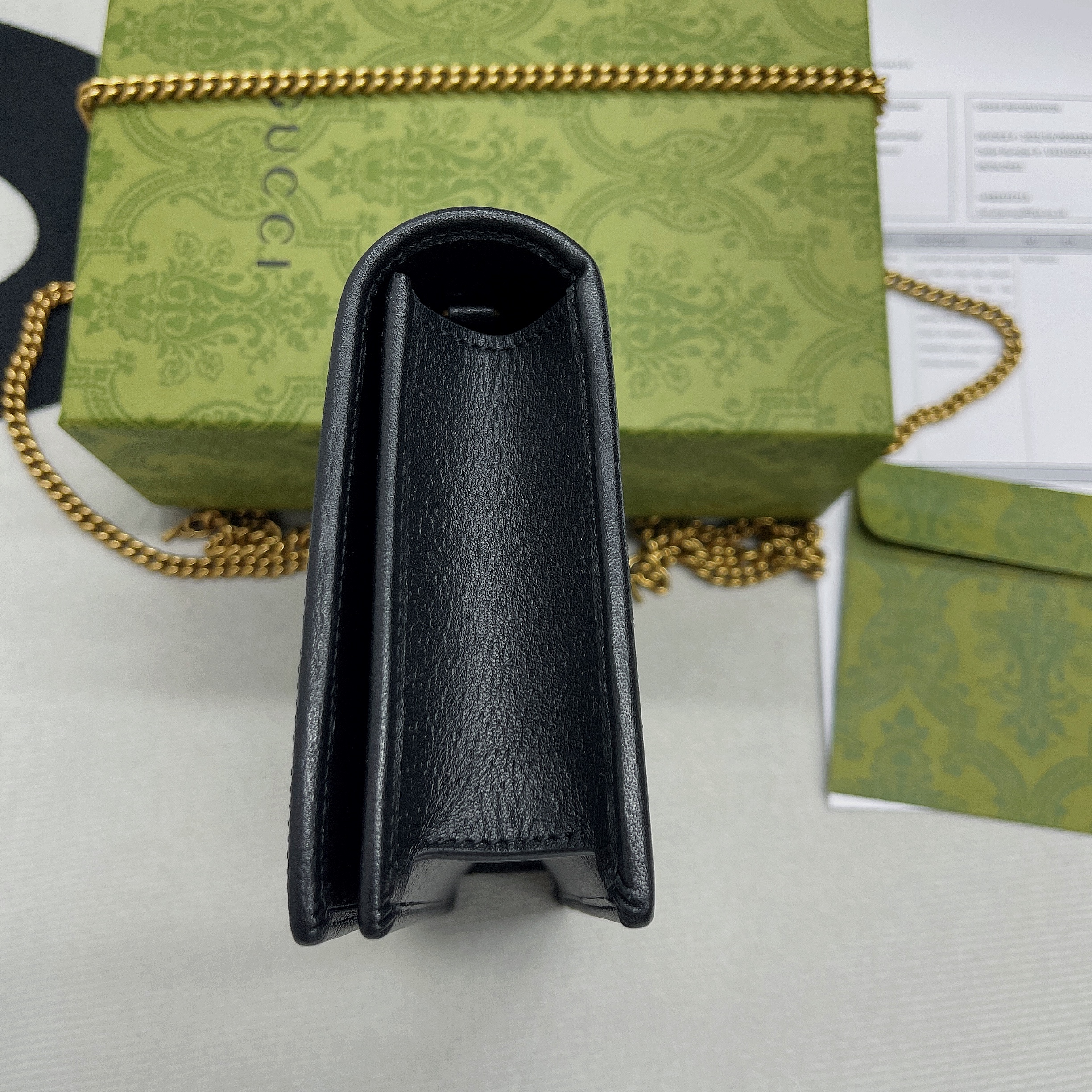 Gucci Diana Mini Bag With Bamboo Black For Women, Women’s Bags 7.5in/19cm GG 696817 DJ20T 1000