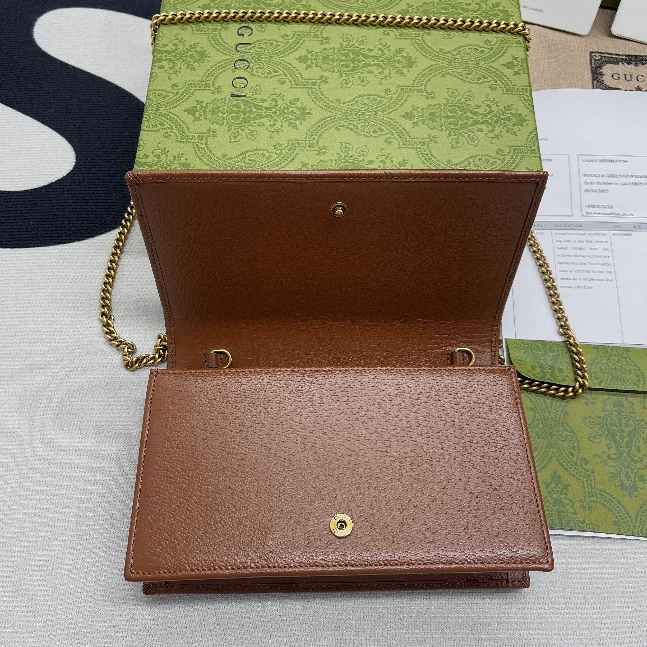 Gucci Diana Mini Bag With Bamboo Brown For Women, Women’s Bags 7.5in/19cm GG