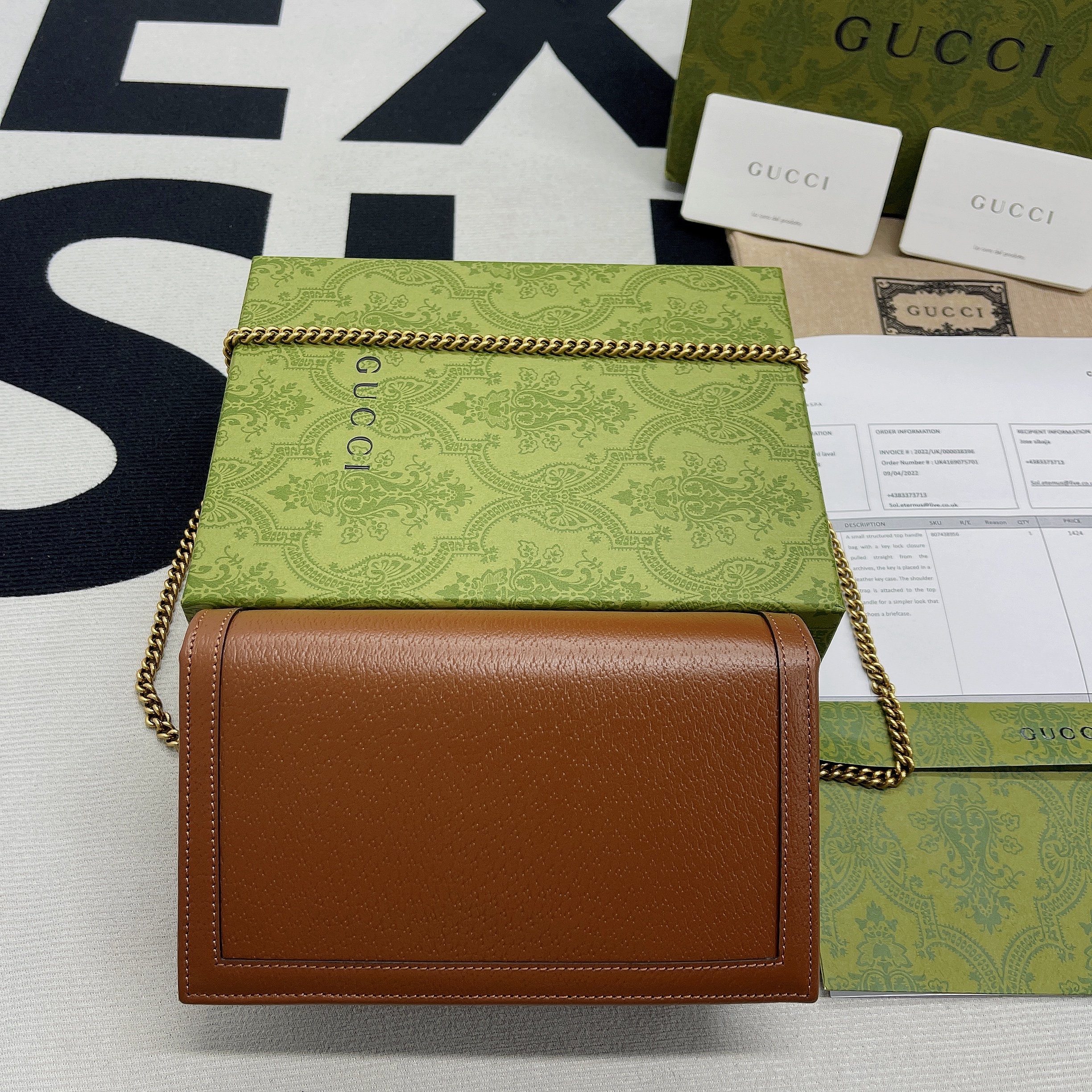Gucci Diana Mini Bag With Bamboo Brown For Women, Women’s Bags 7.5in/19cm GG