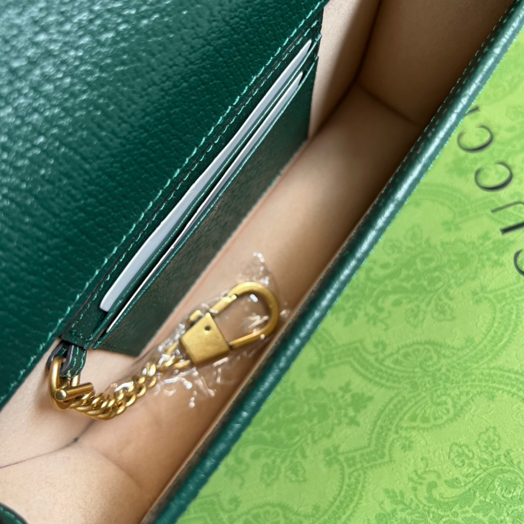 Gucci Diana Mini Bag With Bamboo Green For Women, Women’s Bags 7.5in/19cm GG ?696817 DJ20T 3120