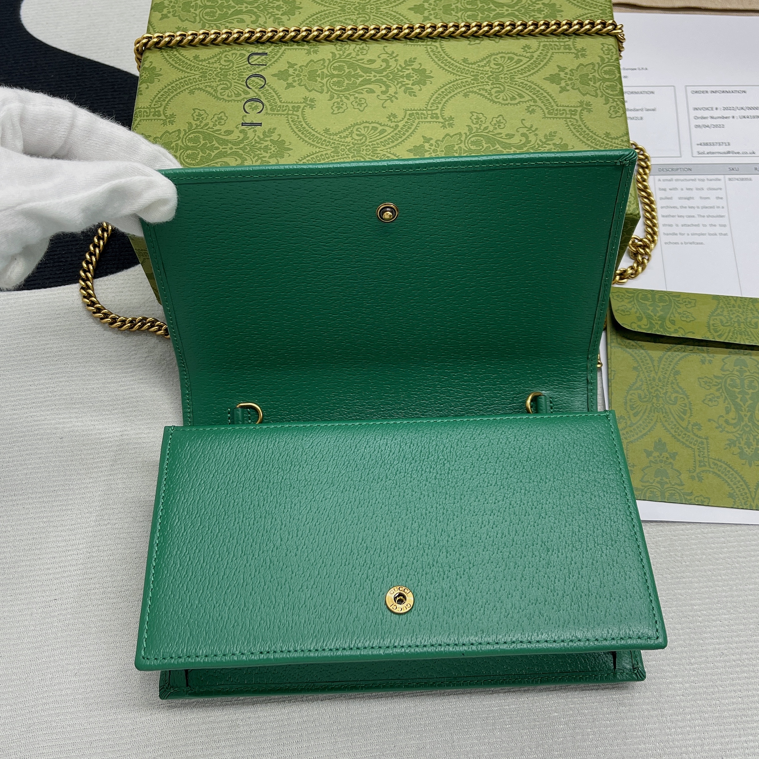 Gucci Diana Mini Bag With Bamboo Green For Women, Women’s Bags 7.5in/19cm GG ?696817 DJ20T 3120