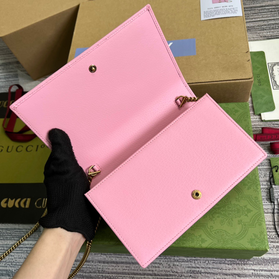 Gucci Diana Mini Bag With Bamboo Pink For Women, Women’s Bags 7.5in/19cm GG 696817 DJ20T 5815