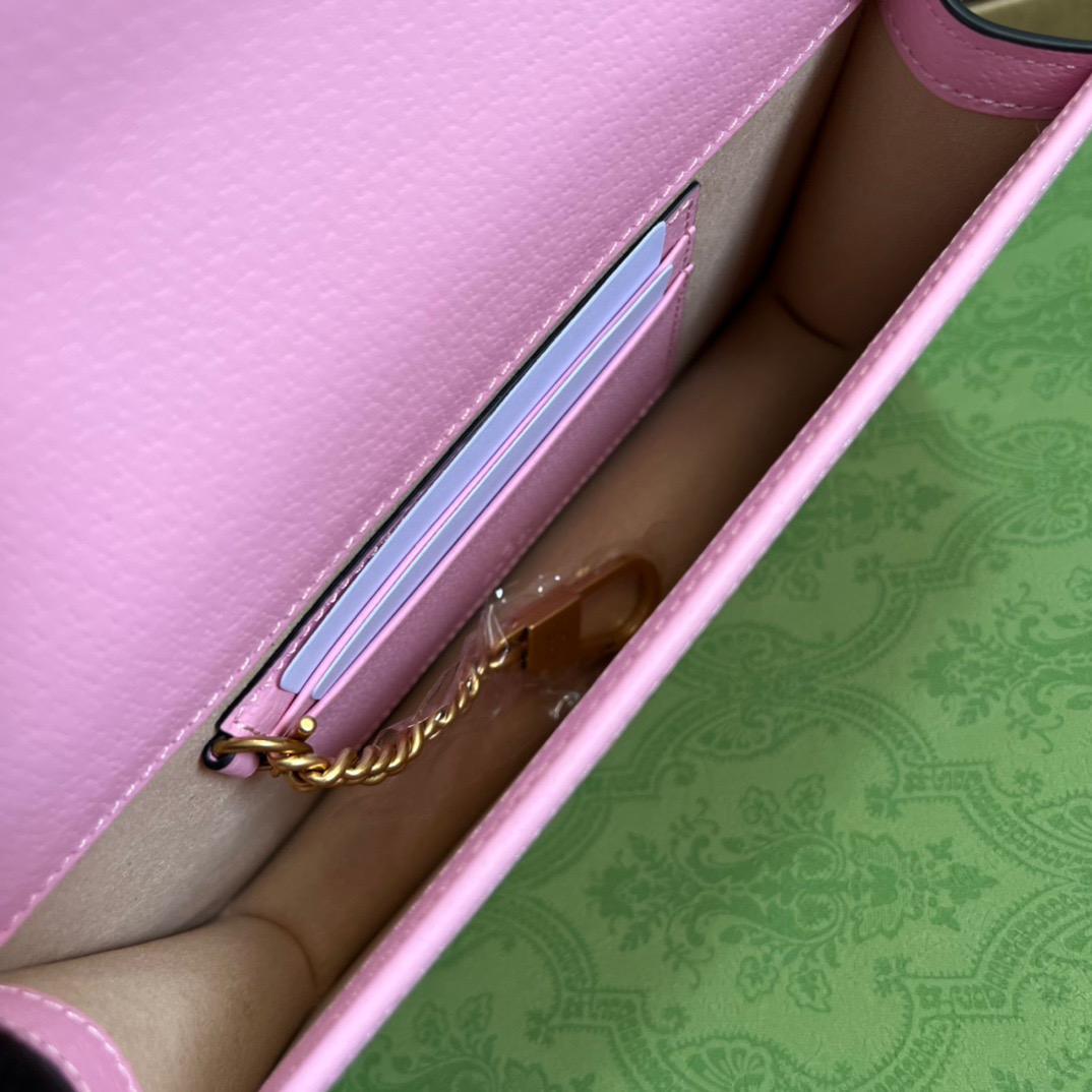 Gucci Diana Mini Bag With Bamboo Pink For Women, Women’s Bags 7.5in/19cm GG 696817 DJ20T 5815