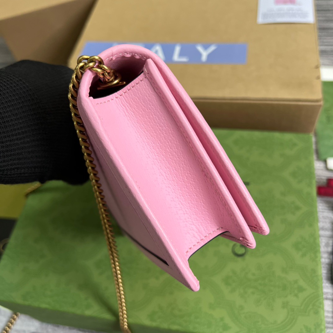 Gucci Diana Mini Bag With Bamboo Pink For Women, Women’s Bags 7.5in/19cm GG 696817 DJ20T 5815