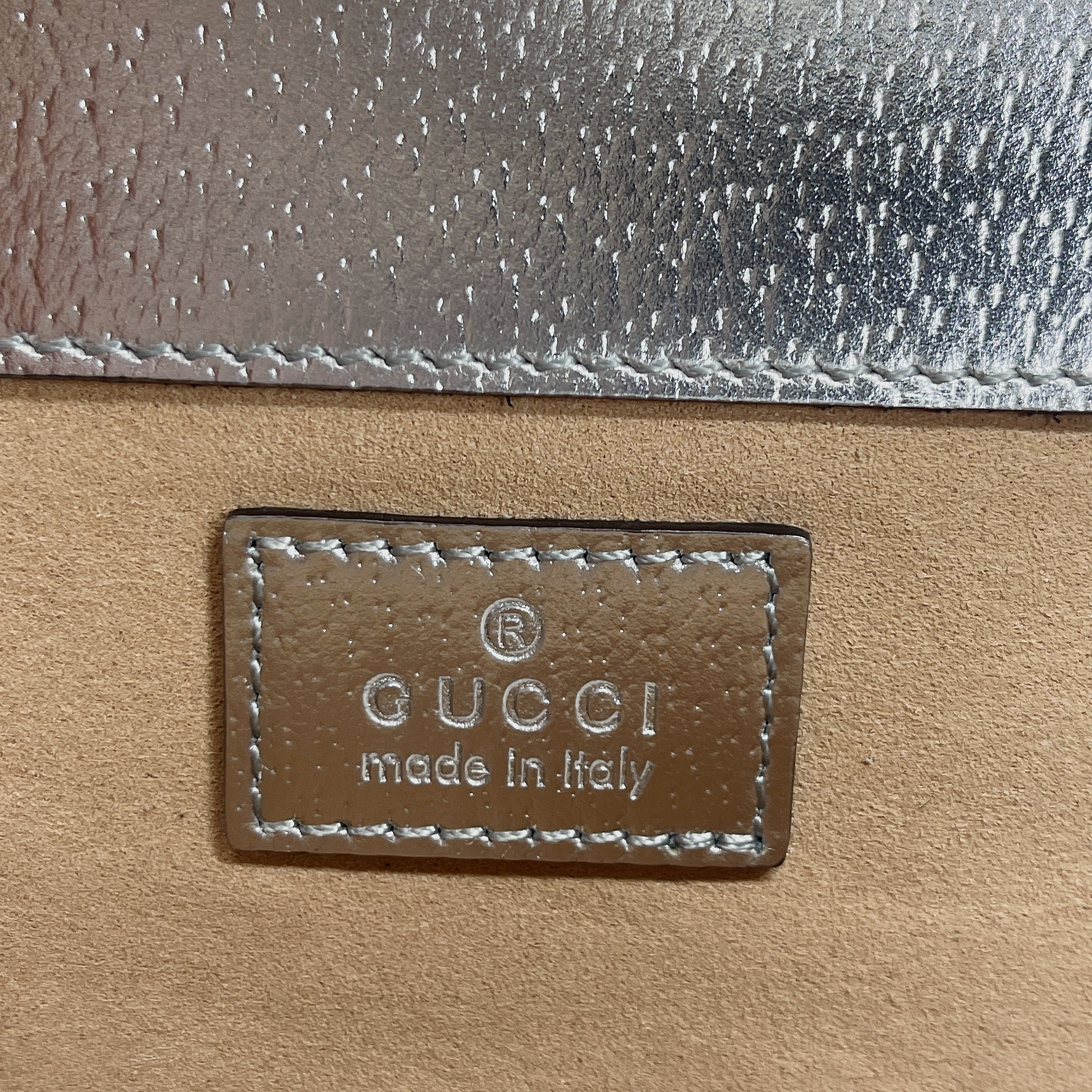 Gucci Dionysus Small Shoulder Bag Silver For Women, Women’s Bags 10in/26cm GG 499623 1TRBN 8173