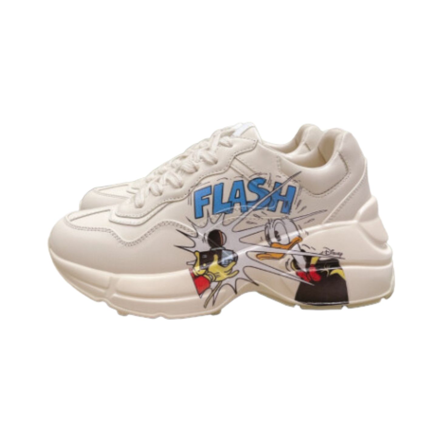Gucci Disney x Donald Duck Rhyton Sneaker White For Men 646506 DRW00 9522