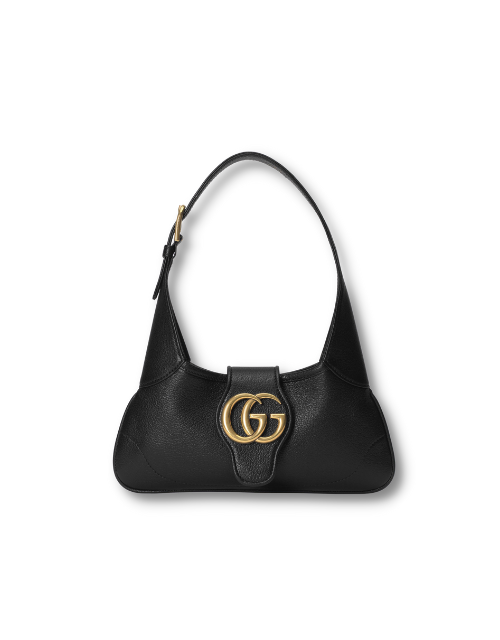 Gucci GG Aphrodite Small Shoulder Bag Black For Women 10.6in/27cm 735106 AAA9F 1000