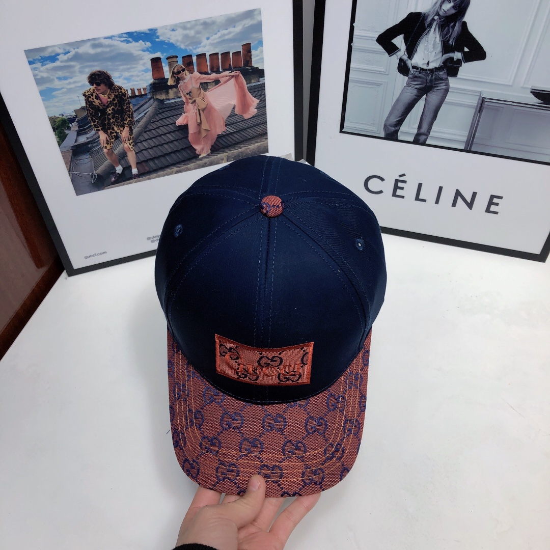 Gucci GG Baseball Hat Purple GG Hat