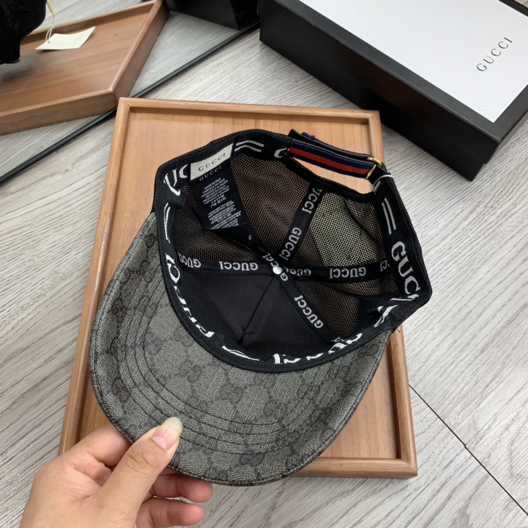 Gucci GG Canvas Baseball Cap Black