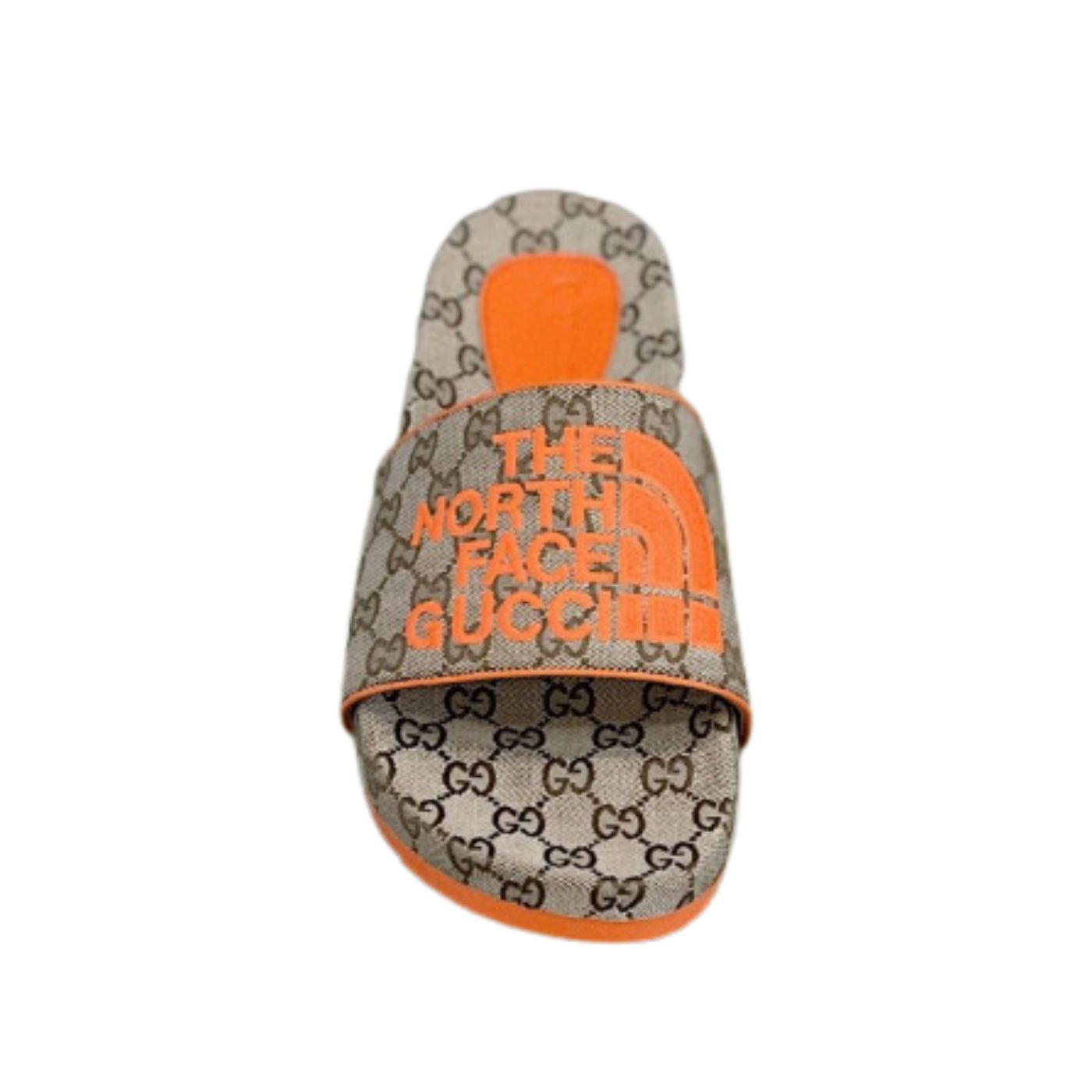 Gucci GG Canvas Slide Sandal Grey For Men