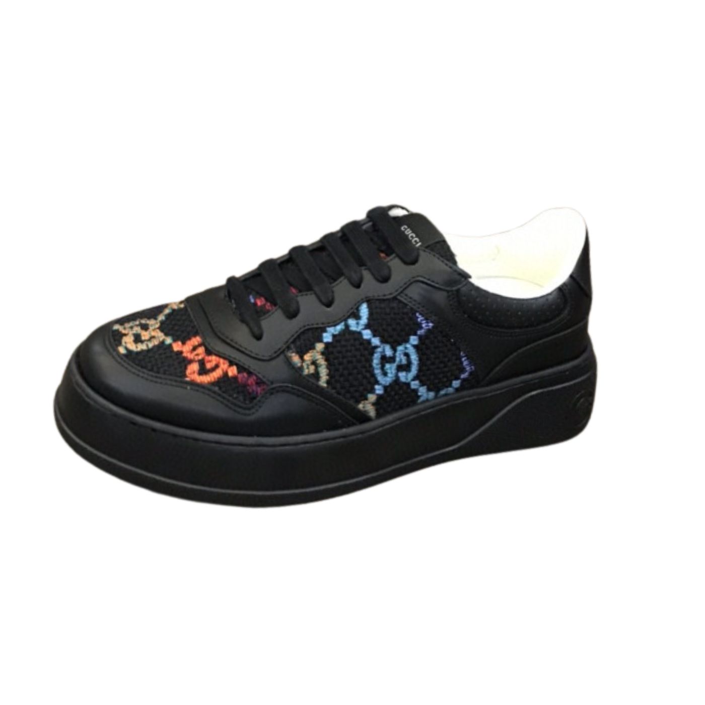 Gucci GG Embossed Sneaker Black For Men