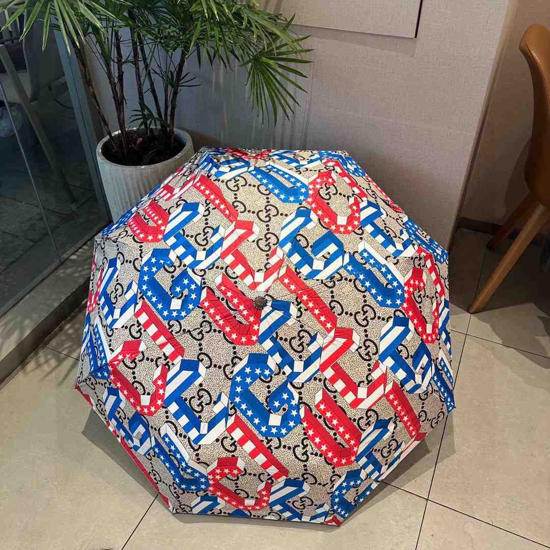 Gucci GG Folding Umbrella Multicolor