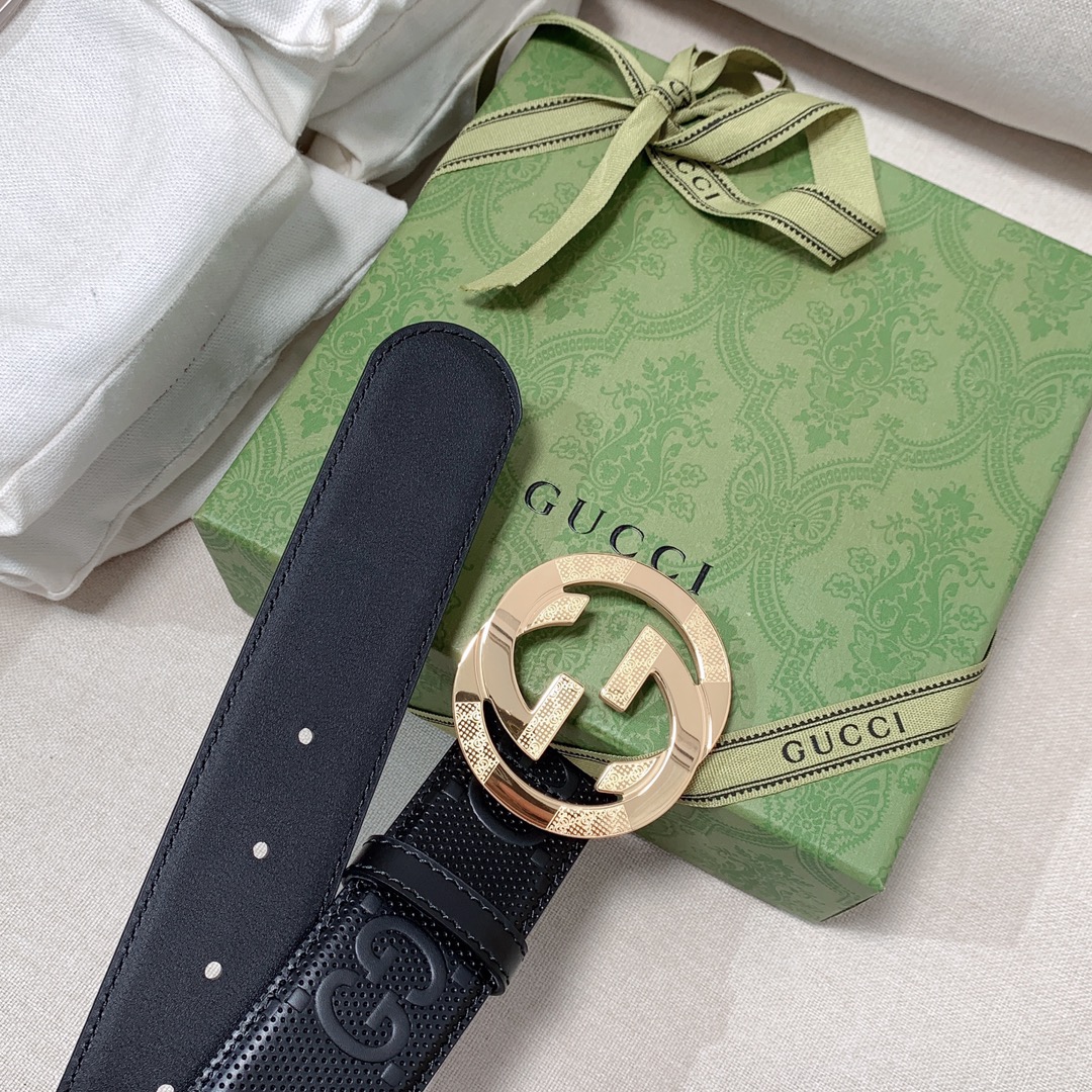 Gucci GG Marmont Reversible Belt Black, Women Belt