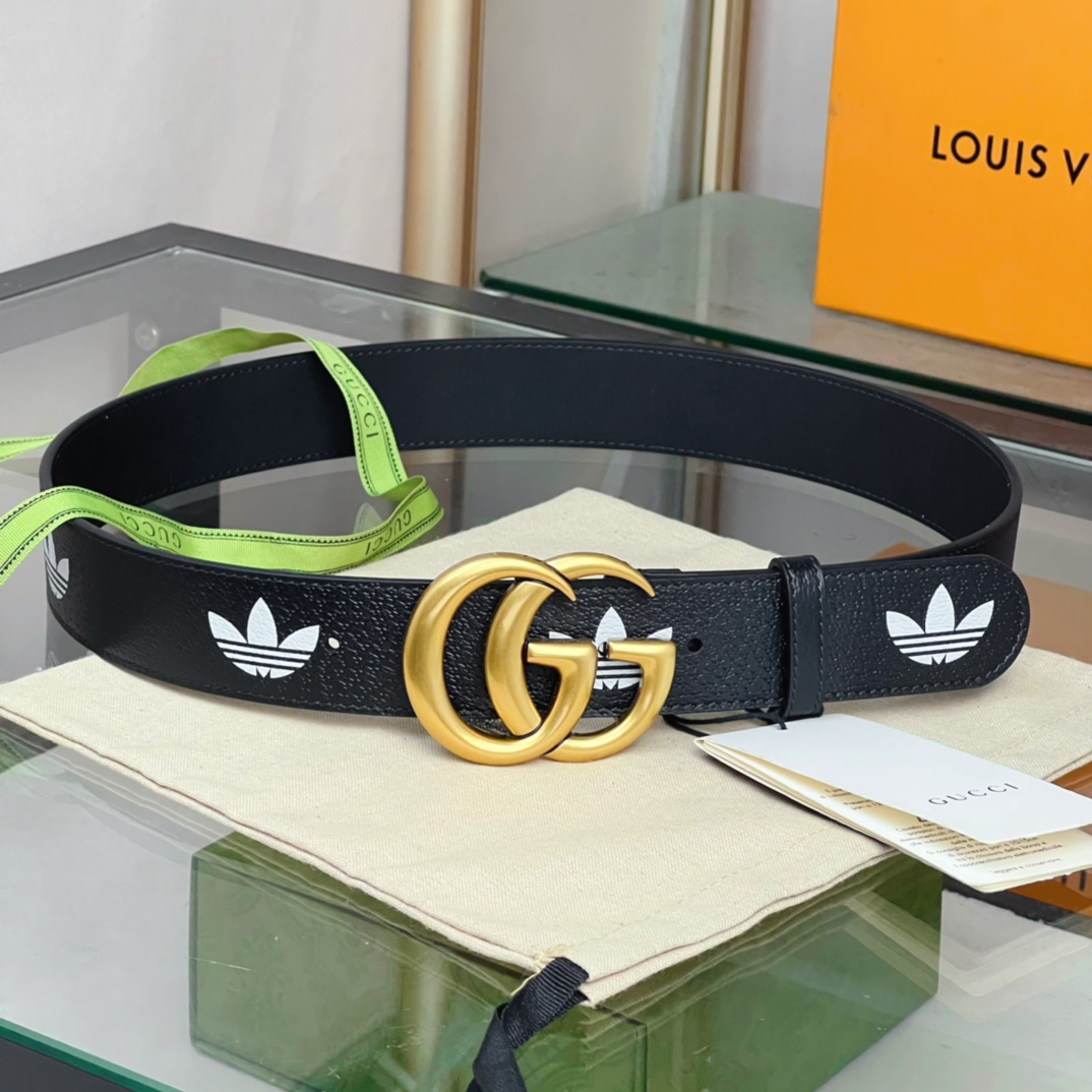 Gucci GG Marmont Reversible Belt Black, Women Belt