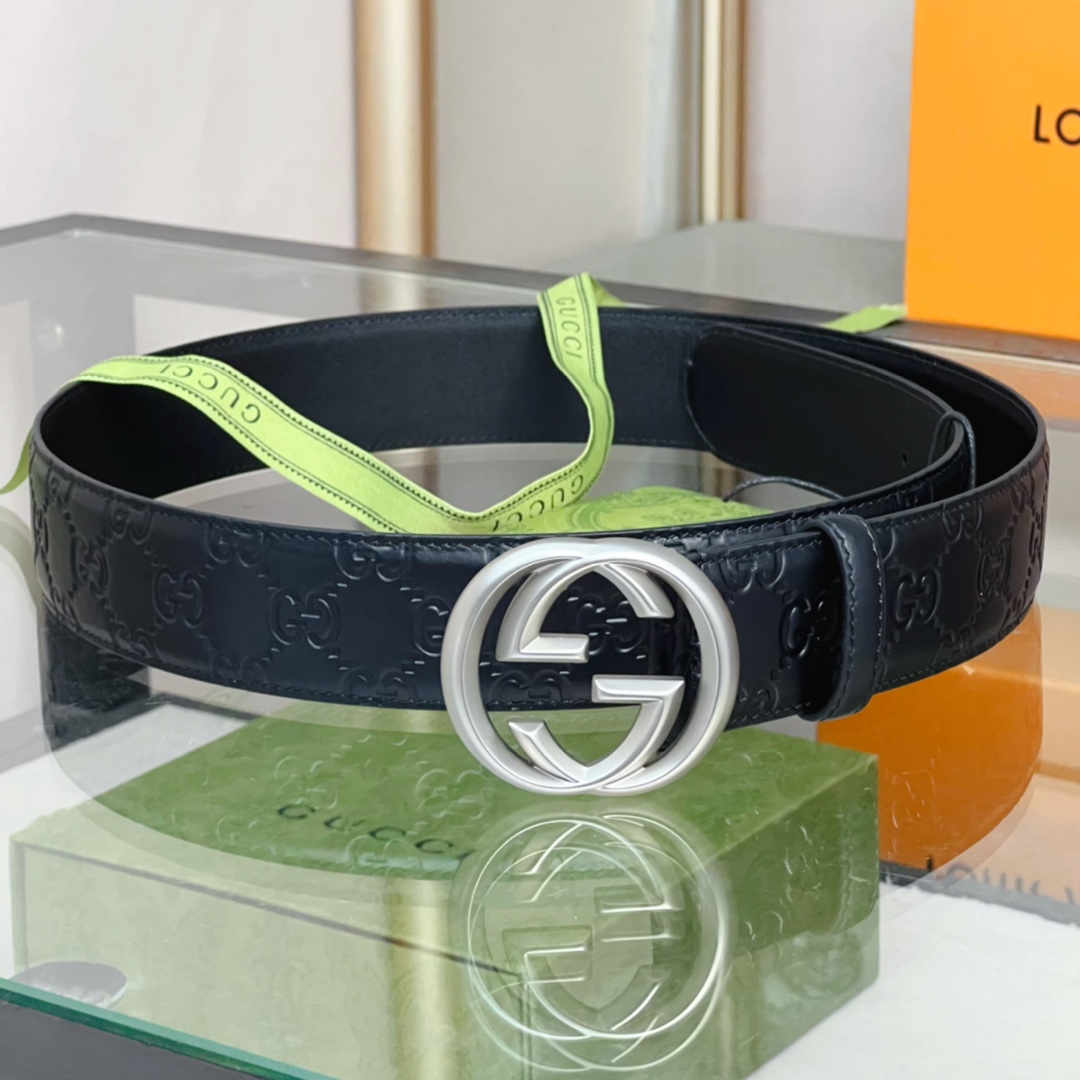 Gucci GG Marmont Reversible Belt Black, Women Belt