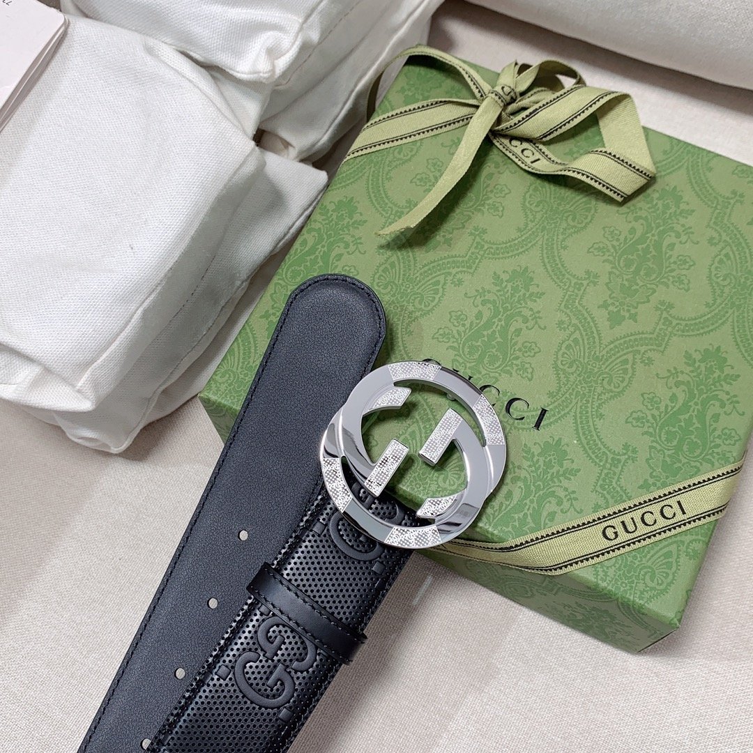 Gucci GG Marmont Reversible Belt Black, Women Belt