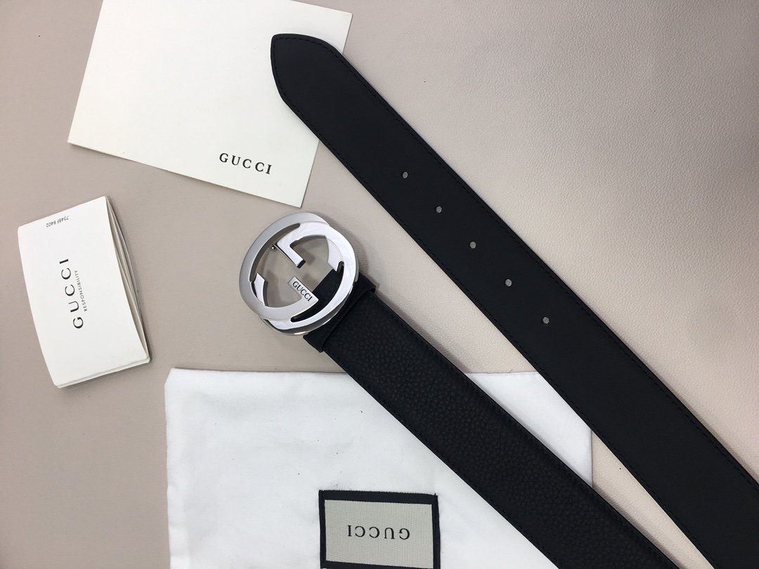 Gucci GG Marmont Reversible Belt Black, Women Belt