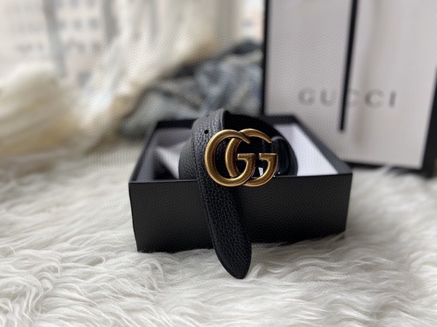 Gucci GG Marmont Reversible Belt Black Reverses To Brown For Women, Women Belt 627055 CAO2T 8170