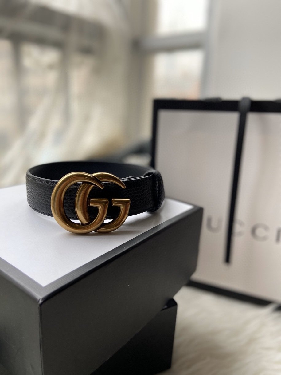 Gucci GG Marmont Reversible Belt Black Reverses To Brown For Women, Women Belt 627055 CAO2T 8170
