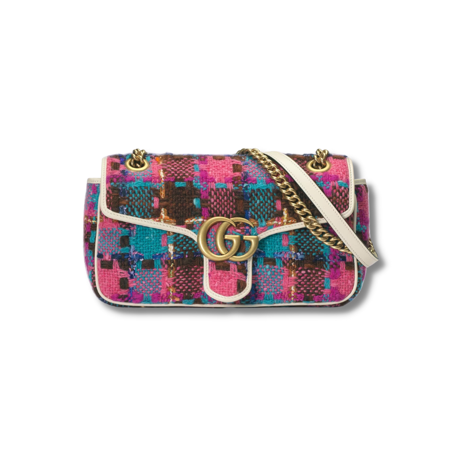 Gucci GG Marmont Small Shoulder Bag For Women-443497 FAA7P 8595