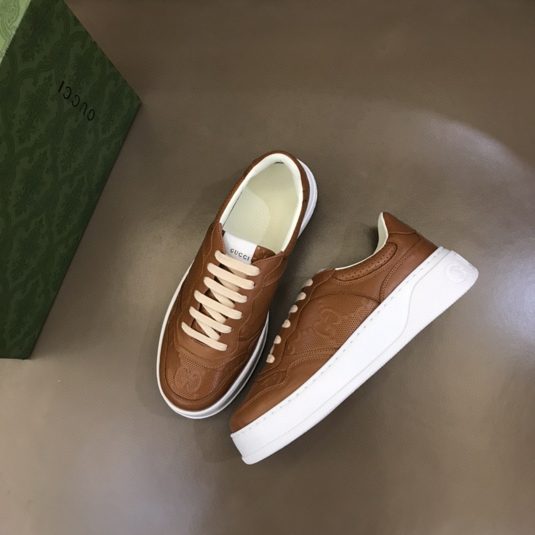 Gucci GG Sneaker Brown For Men 726544 AABBV 2742