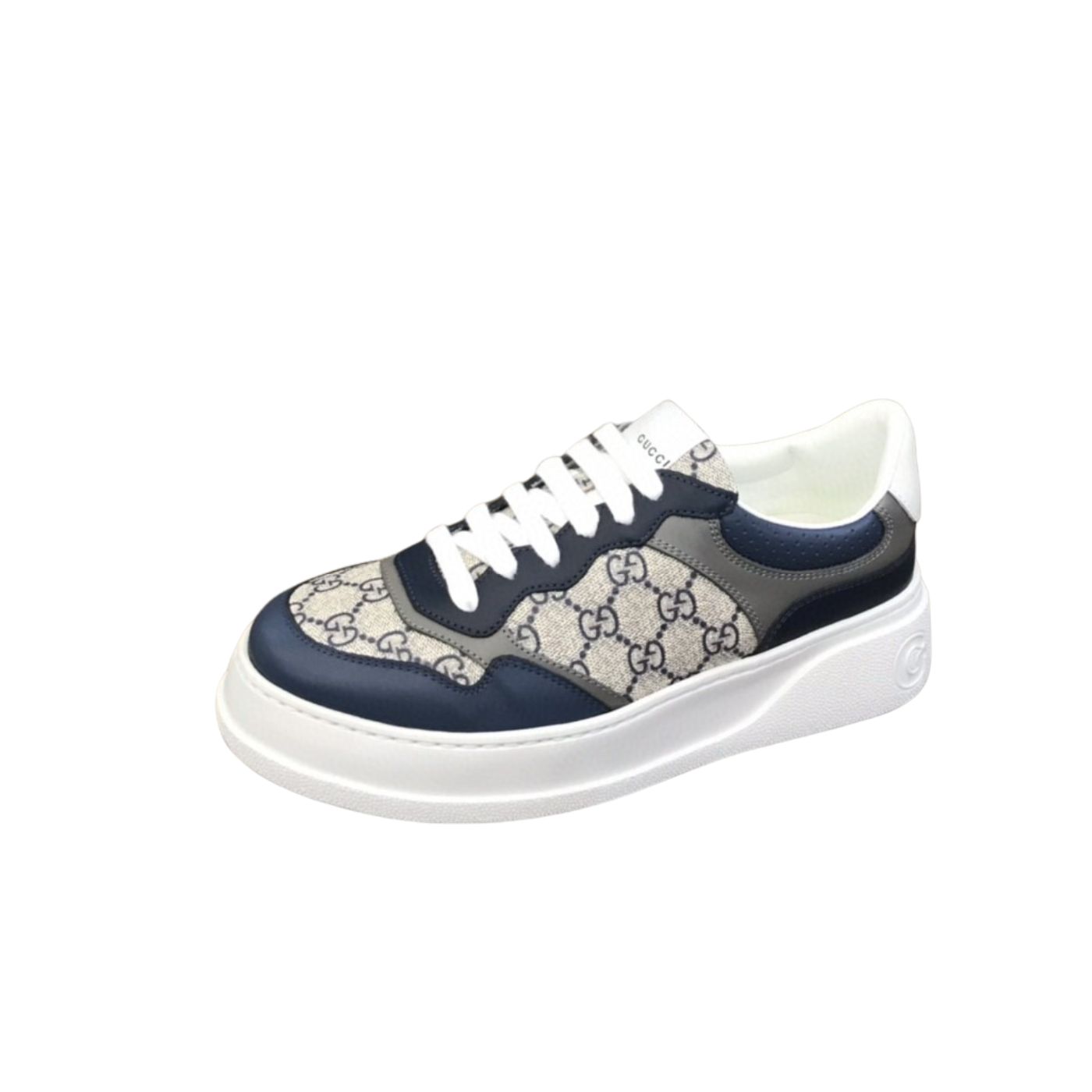 Gucci GG Sneaker Navy Blue For Men