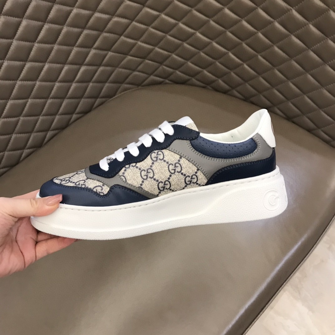 Gucci GG Sneaker Navy Blue For Men