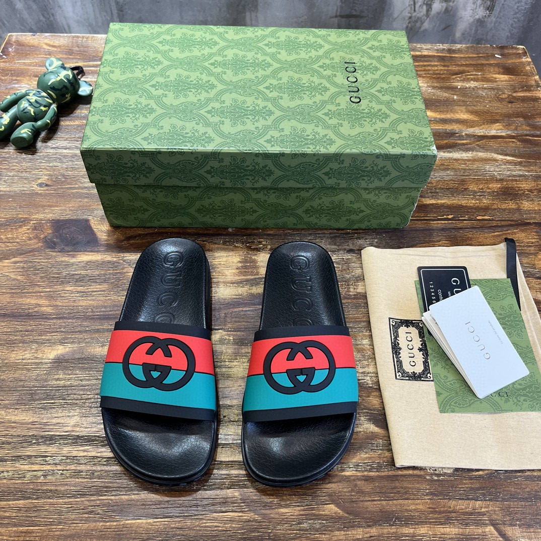 Gucci Good Game Slide Sandal Black For Men