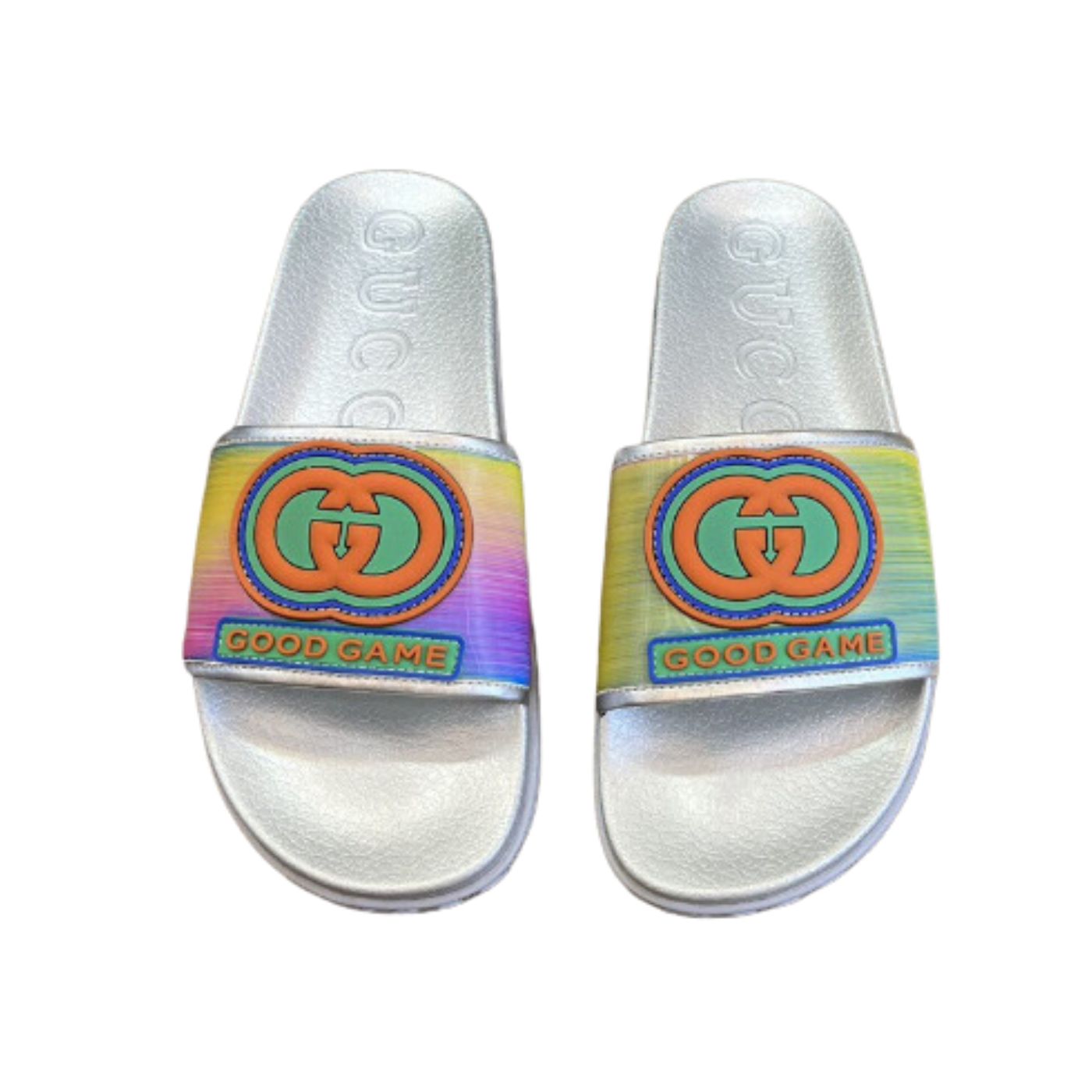 Gucci Good Game Slide Sandal Multicolor For Men 723468 FAA0P 8848