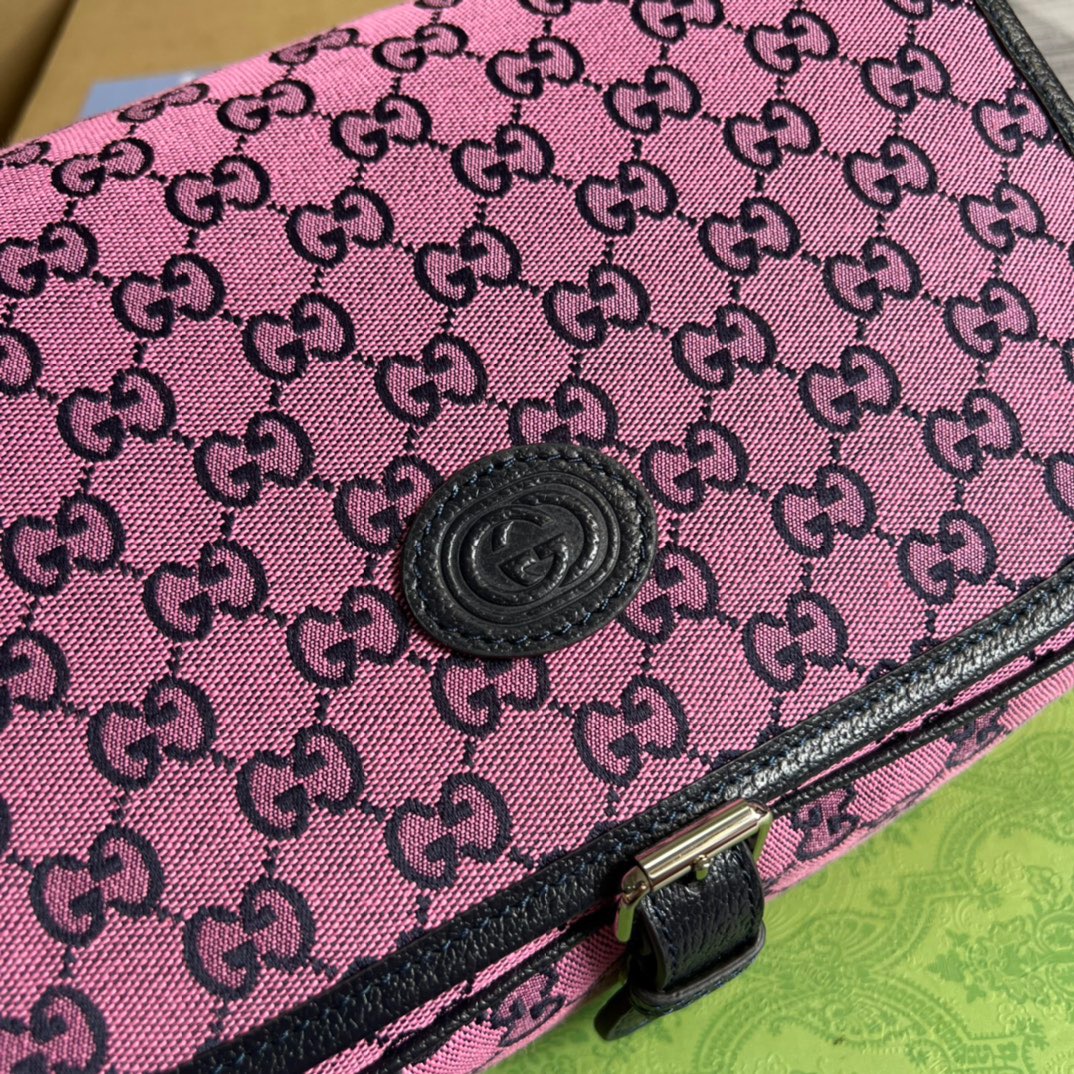 Gucci Gucci Children’s GG Multicolor Messenger Bag For Women  11.4in/29cm GG
