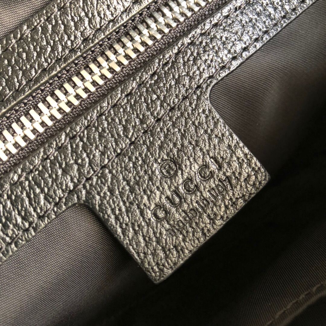 Gucci Gucci Off The Grid Belt Bag Black GG ECONYL® For Men  9.5in/24cm GG 631341HBN 1000