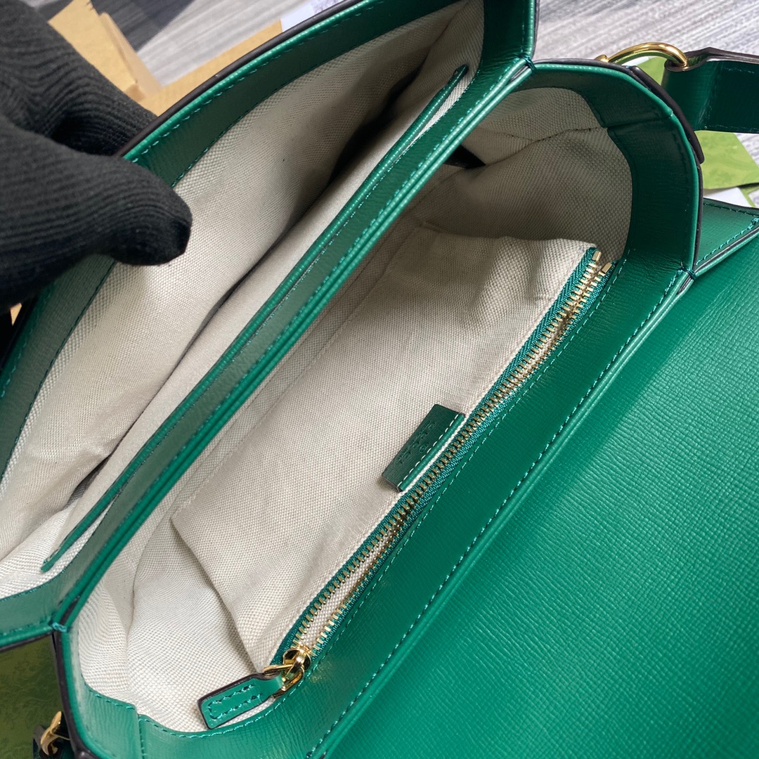 Gucci Horsebit 1955 Shoulder Bag Green For Women, Women’s Bags 9.8in/25cm GG