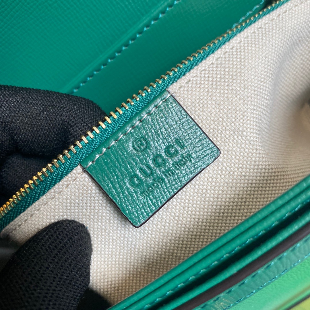 Gucci Horsebit 1955 Shoulder Bag Green For Women, Women’s Bags 9.8in/25cm GG